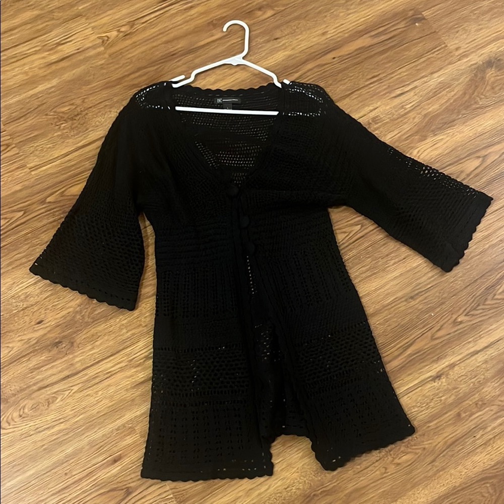 Women's Black Knit Sweater